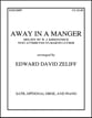 Away in a Manger SATB choral sheet music cover